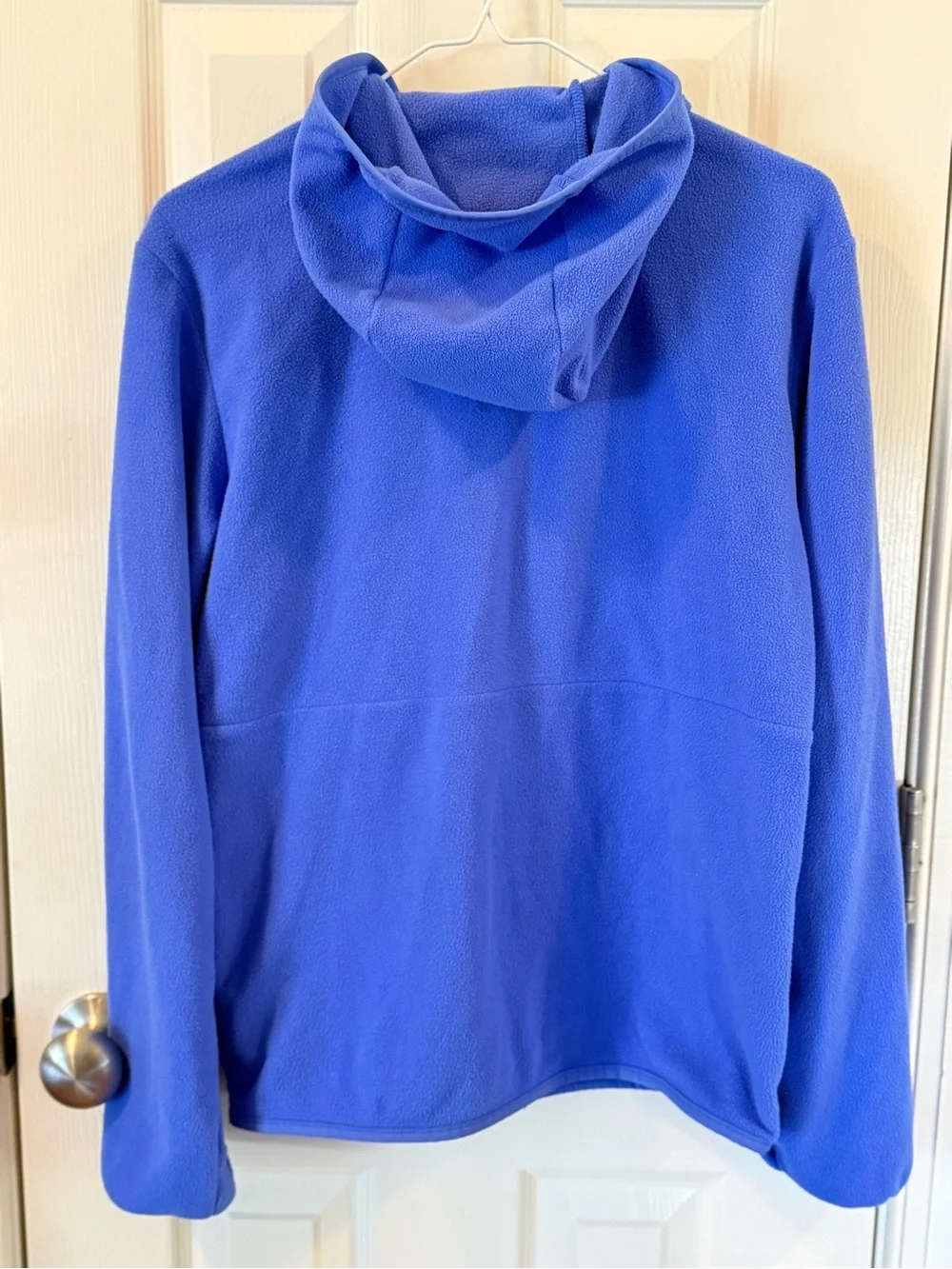The North Face Girls XL Periwinkle Blue Fleece Full Zip Hooded Jacket